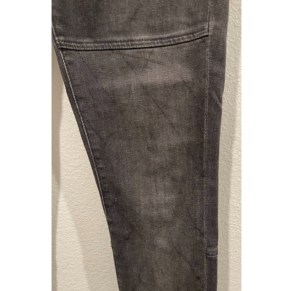MOTHER Denim Black The Speedster Zip Jeans - Picture 5 of 10